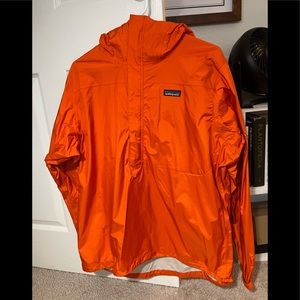 Patagonia half zip torrentshell.